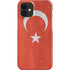 Turkish Flag Distressed iPhone 12 Mini Lite Case